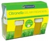 CITRONELLA Żelowy Odświeżacz Przeciw Komarom 2×140 g